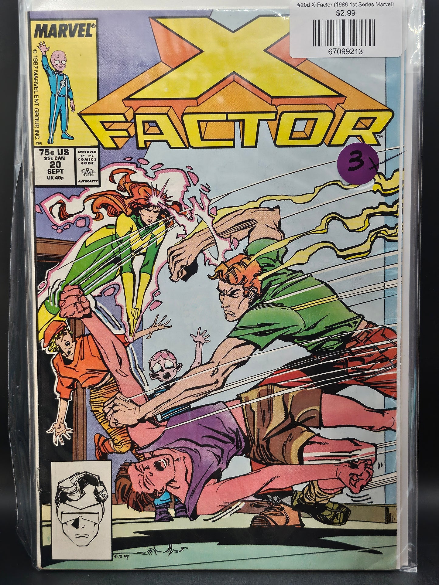 #20d X-Factor (1986 1st Series Marvel)