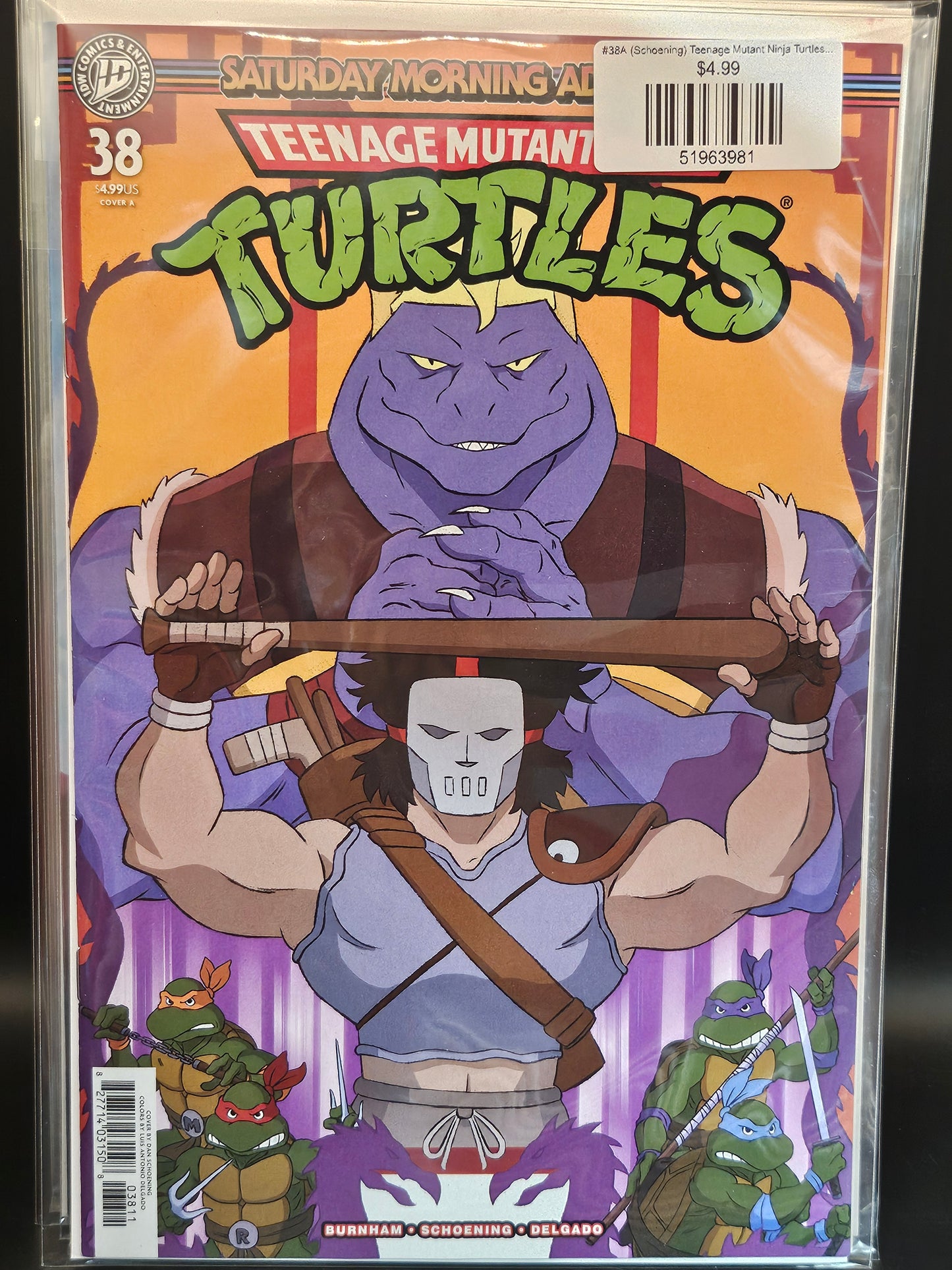 #38A (Schoening) Teenage Mutant Ninja Turtles: Saturday Morning Adventures (Schoening)