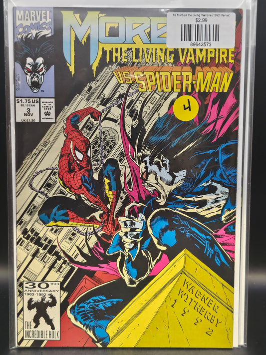 #3 Morbius the Living Vampire (1992 Marvel)