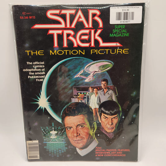 #15 Star Trek The Motion Picture Marvel Super Special Magazine Comic 1979