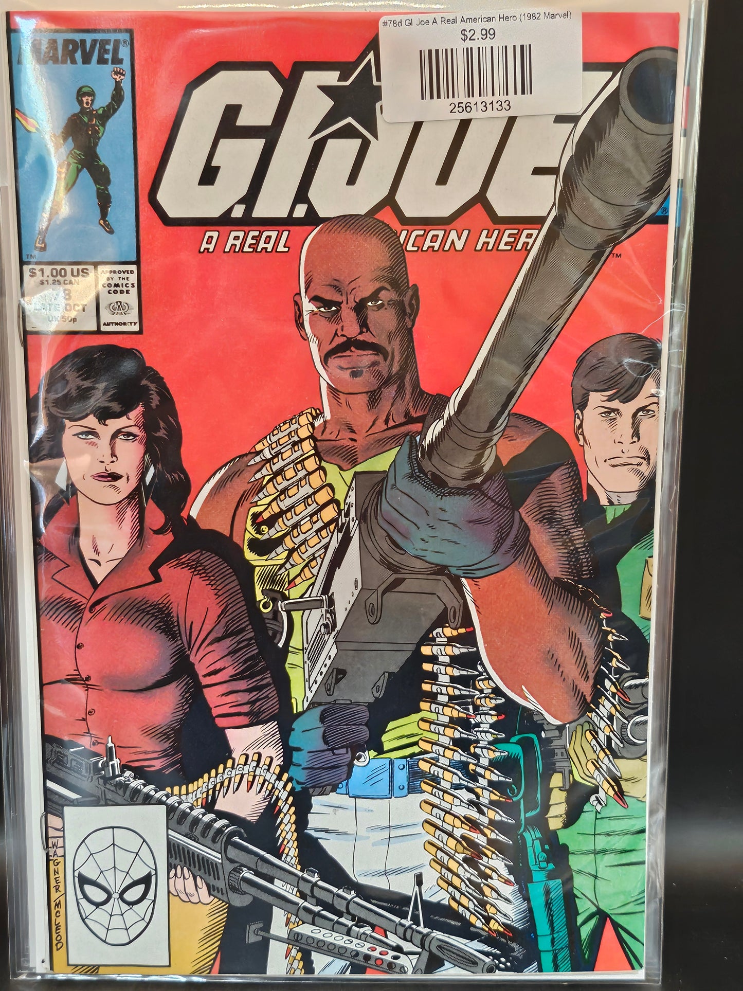 #78d GI Joe A Real American Hero (1982 Marvel)