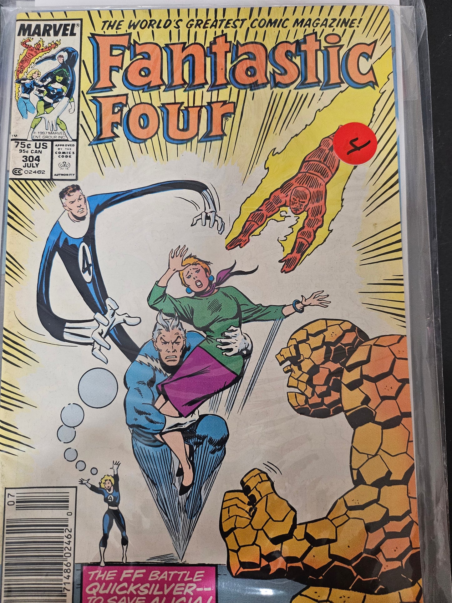 101.120 Fantastic Four – #304 – v1 (1961–1995)