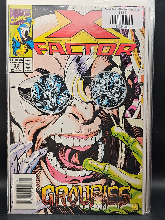 #93n X-Factor (1986 1st Series Marvel)