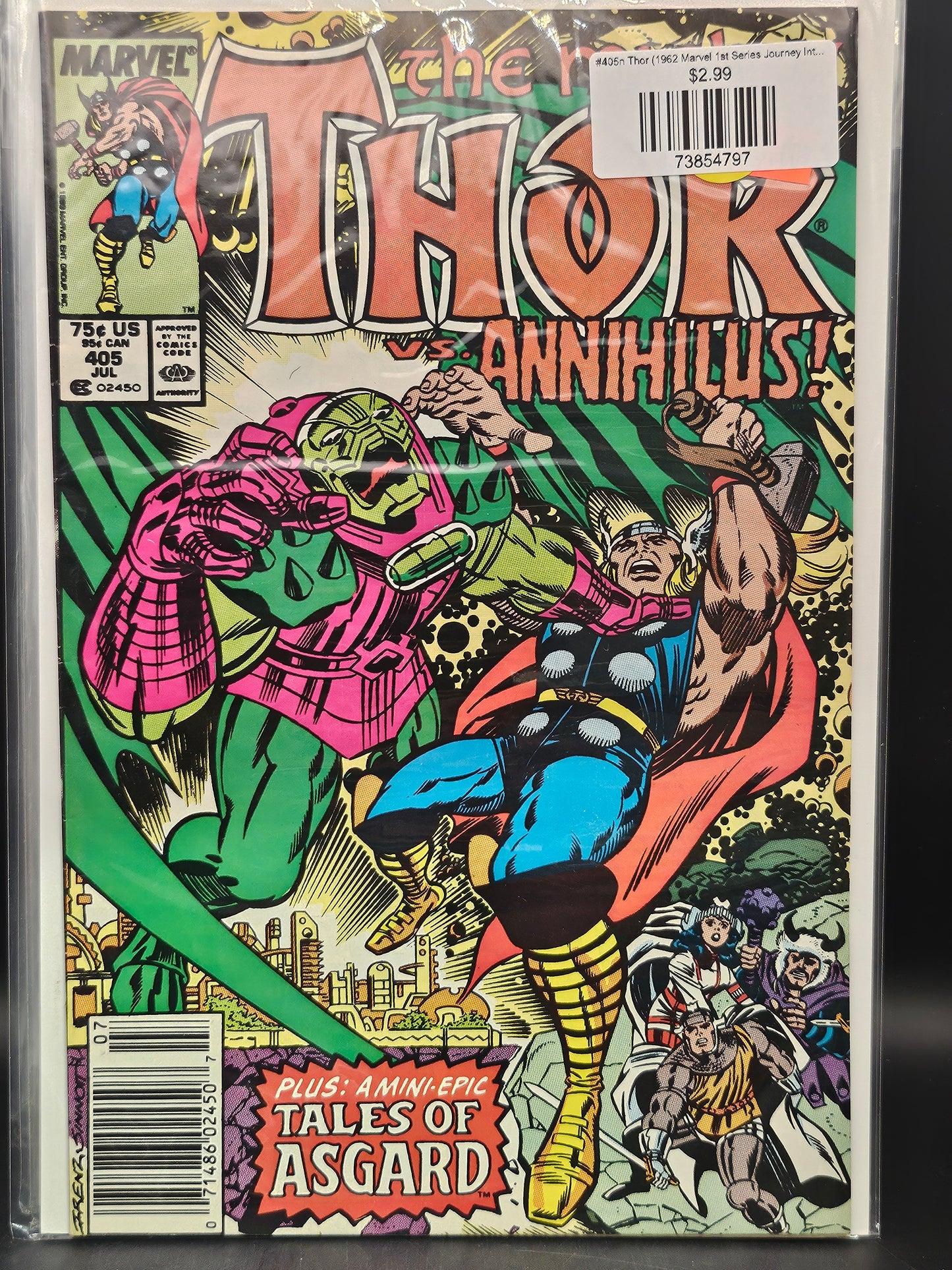 #405n Thor (1962 Marvel 1st Series Journey Into Mystery)
