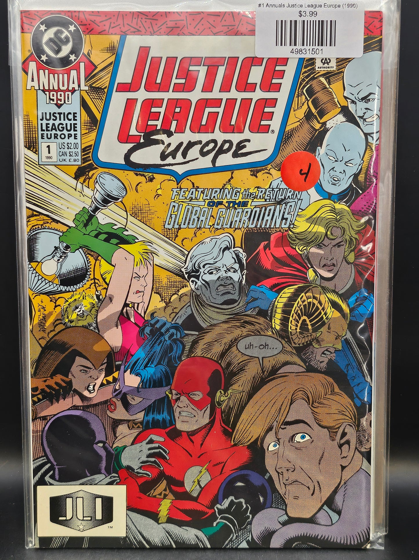 #1 Annuals Justice League Europe (1990)
