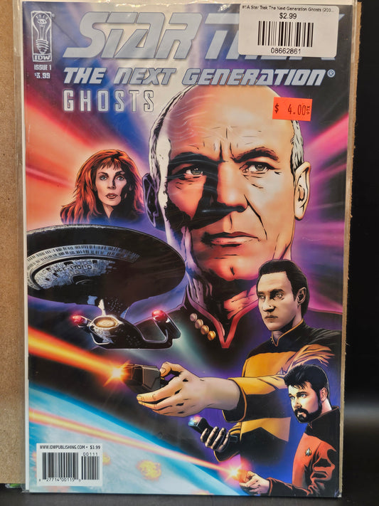 #1A Star Trek The Next Generation Ghosts (2009 IDW)