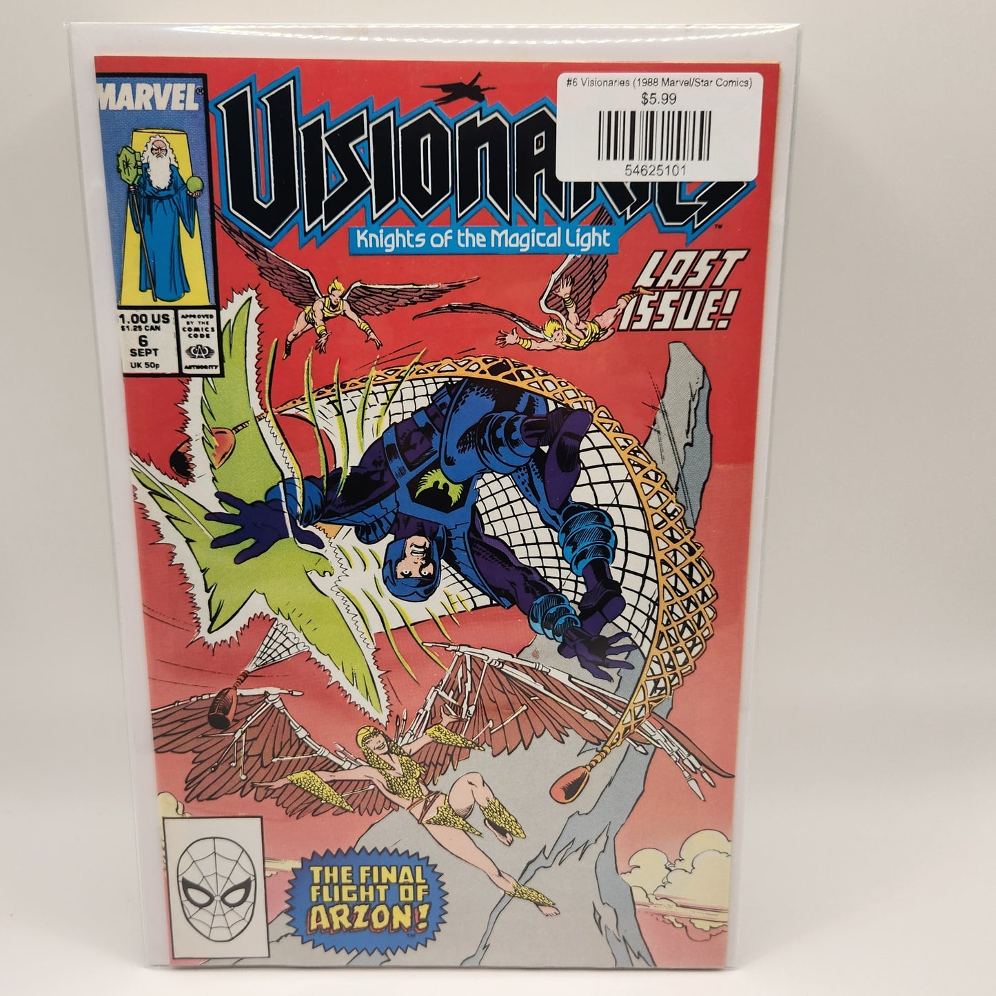 #6 Visionaries (1988 Marvel/Star Comics)