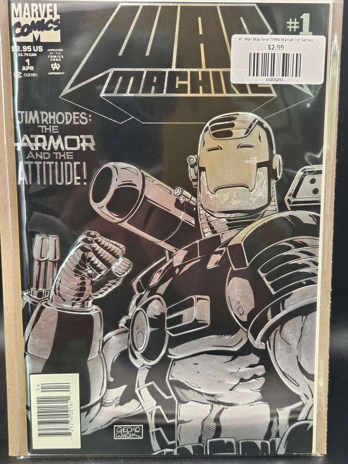 #1 War Machine (1994 Marvel 1st Series)