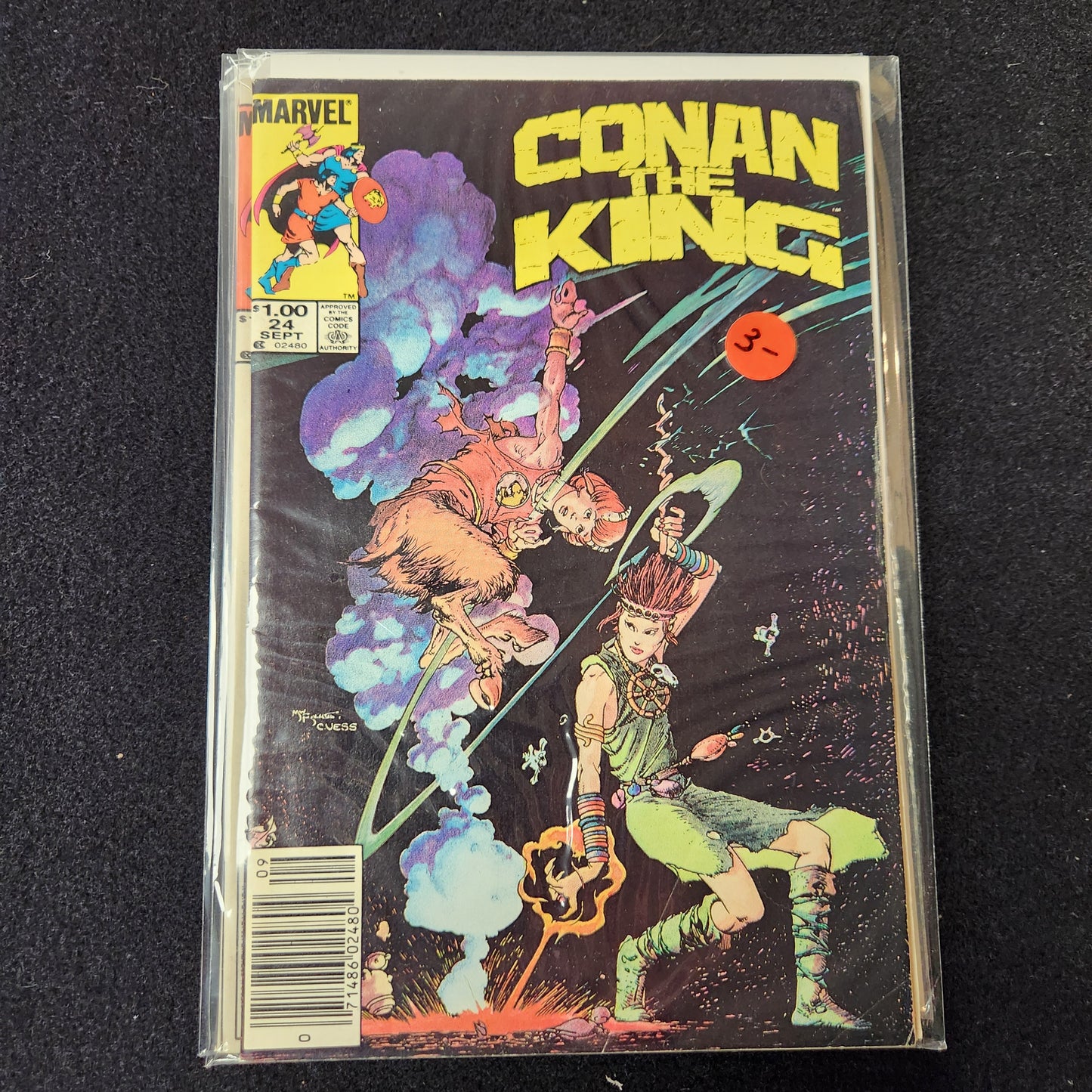 Conan the King – Marvel Comics – 1980–1989 – Volume 1 – Ongoing Series – #24