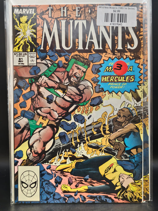 #81d New Mutants (1983 1st Series)
