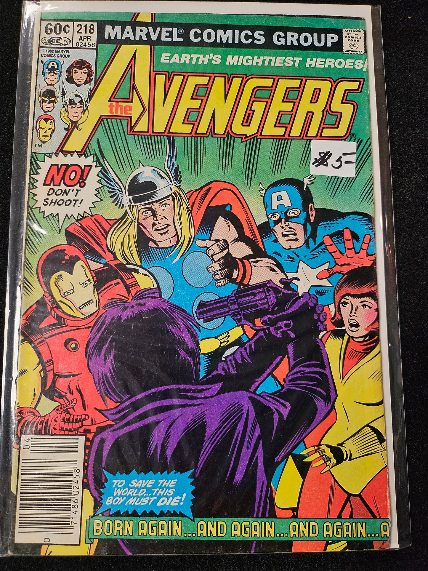 Avengers – Marvel Comics – (1963–1999) – Volume 1 – #218