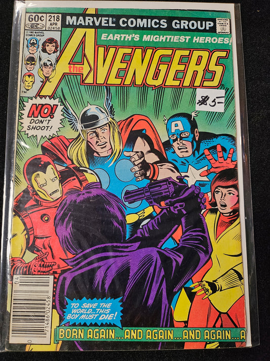 Avengers – Marvel Comics – (1963–1999) – Volume 1 – #218