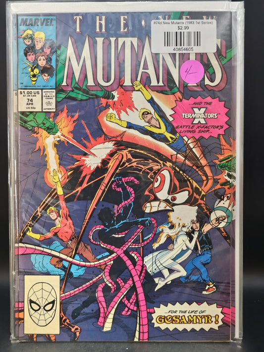 #74d New Mutants (1983 1st Series)