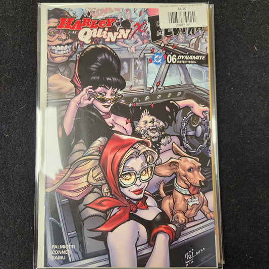 #6B (CHAD HARDIN) HARLEY QUINN X ELVIRA (VAR)