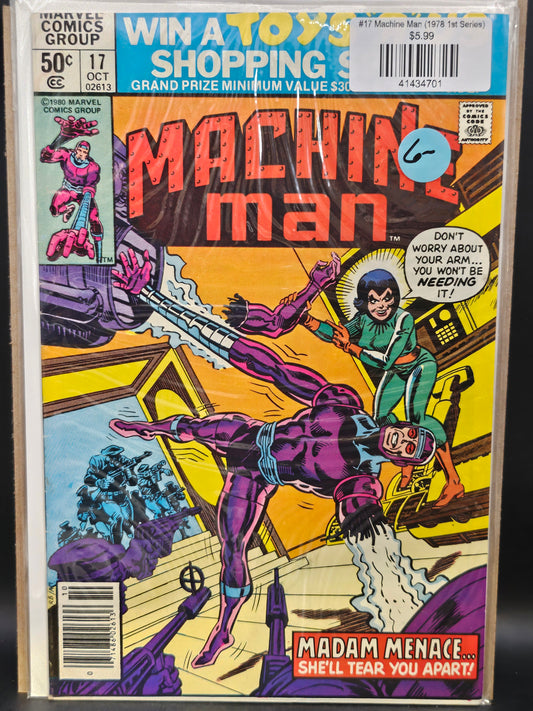 #17 Machine Man (1978 1st Series)