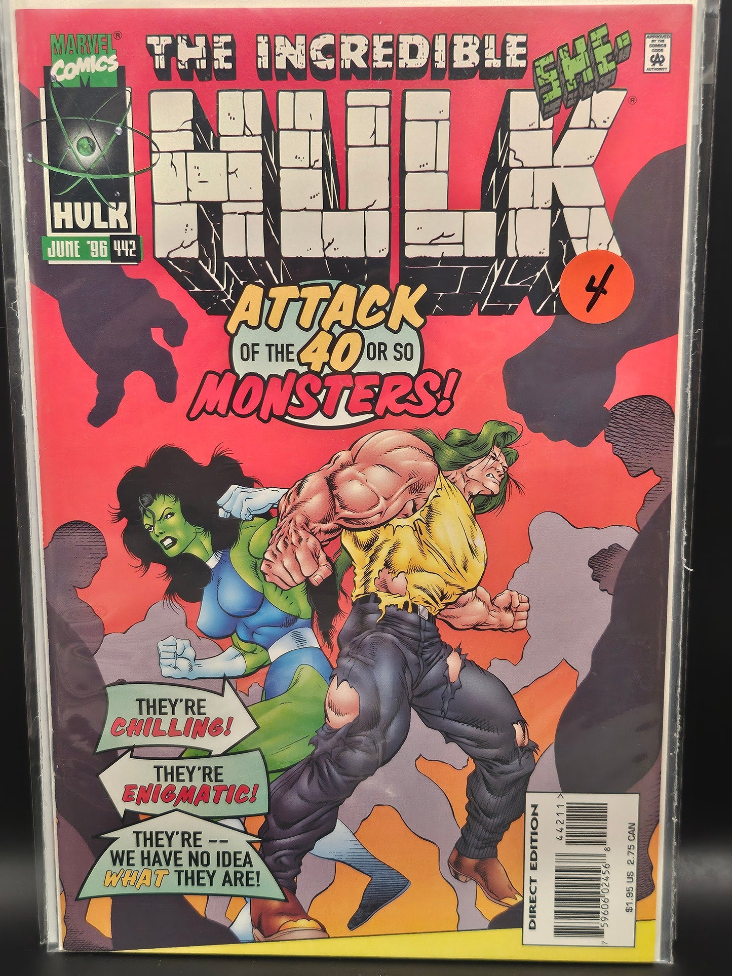 #442 Direct - Incredible Hulk (1962 Marvel 1st Series)