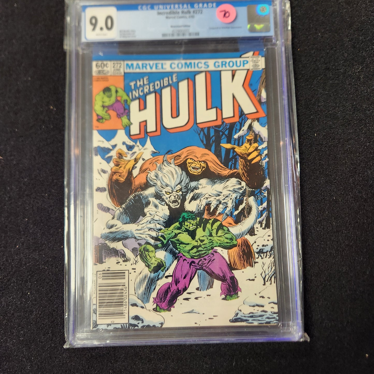 Incredible Hulk Slab #272 (1982)