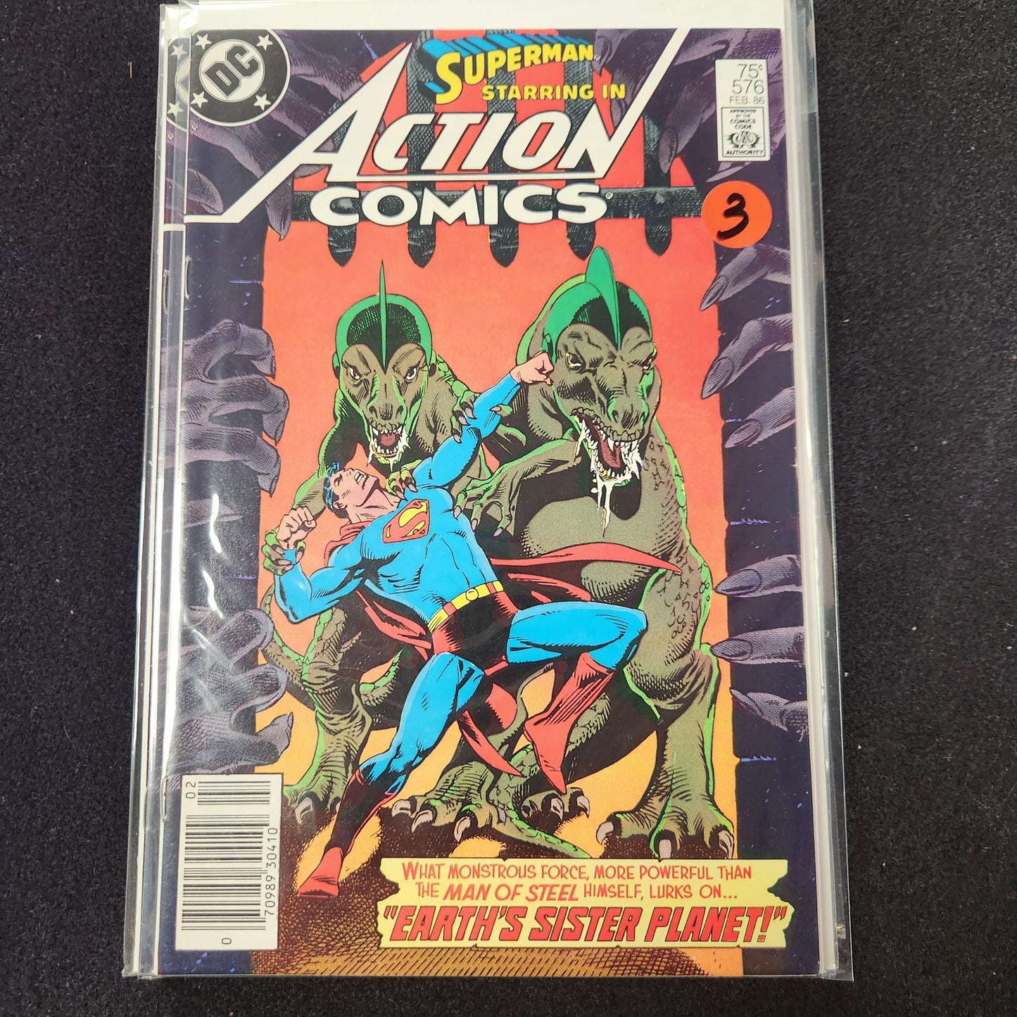 Action Comics #576 - Earth's Sister Planet (DC 1986)