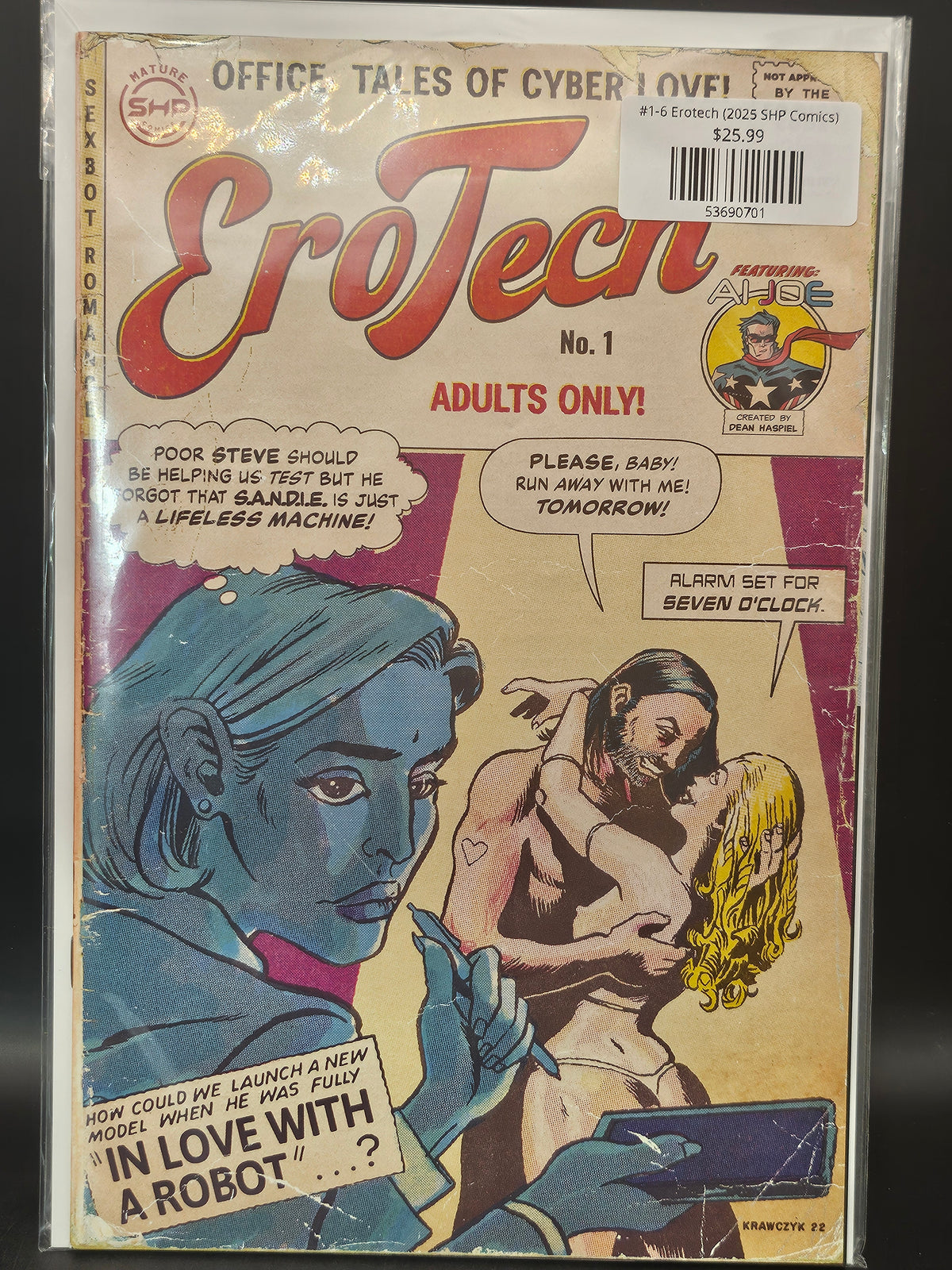 #1-5 Erotech (2025 SHP Comics)