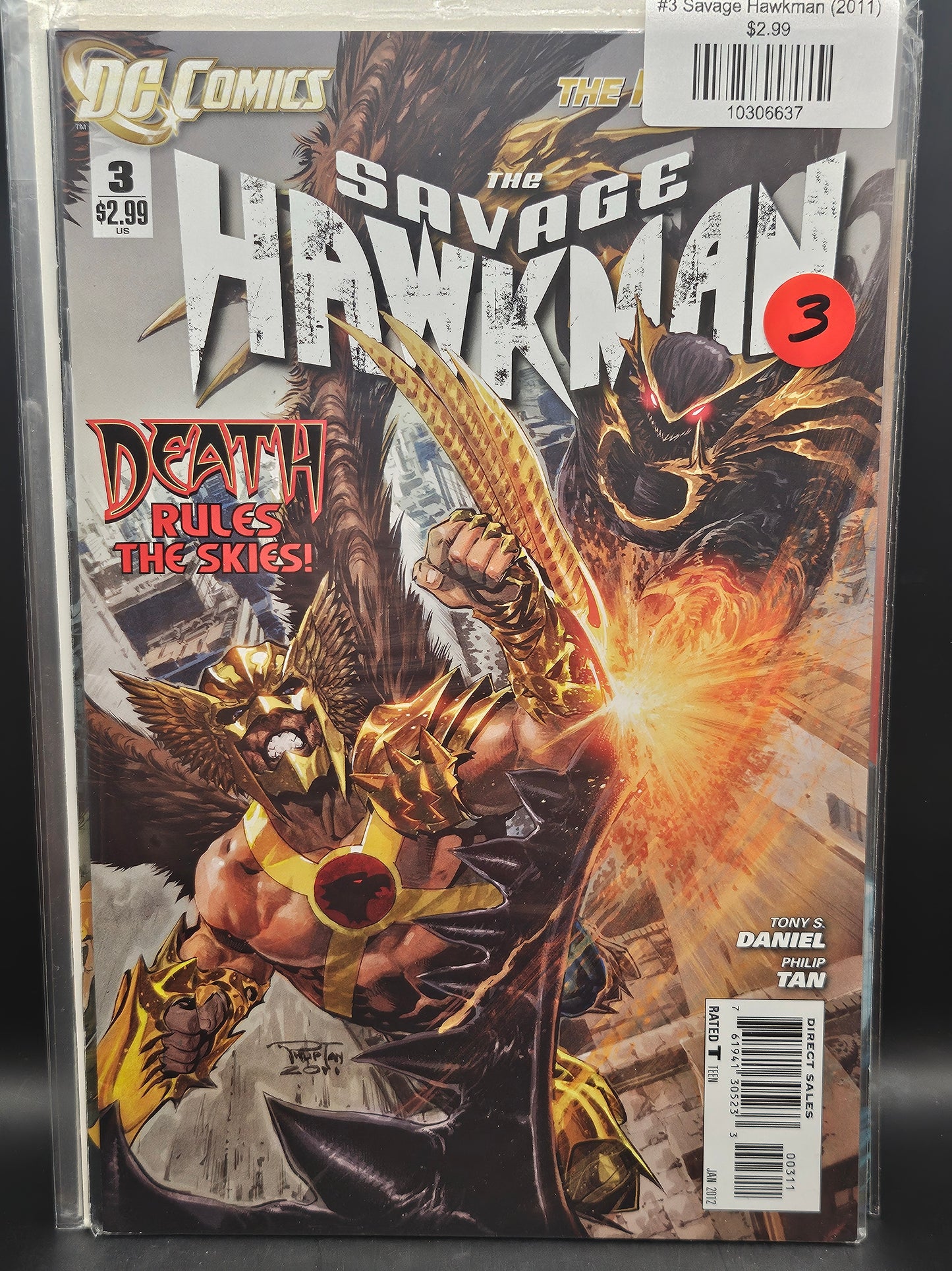 #3 Savage Hawkman (2011)