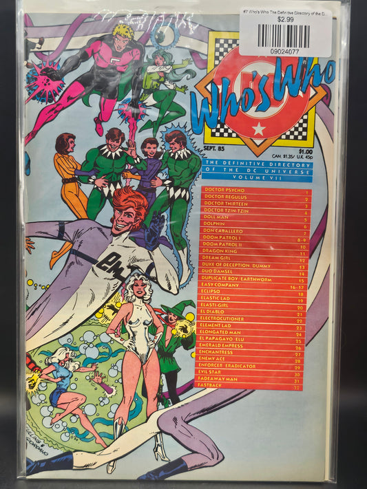 #7 Who's Who The Definitive Directory of the DC Universe (1985)