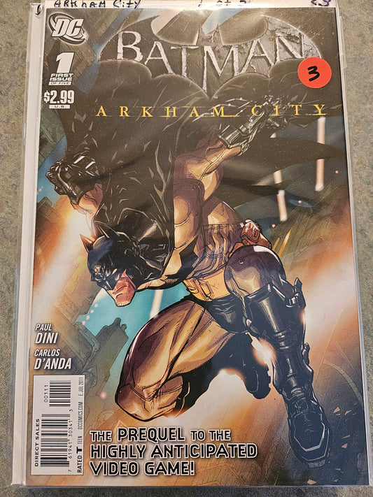 Batman: Arkham City – DC Comics – (2011) – Volume 1 – Limited Series – #1 of 5 - Cover A