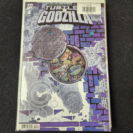 #4C Teenage Mutant Ninja Turtles X Godzilla (2025 IDW)