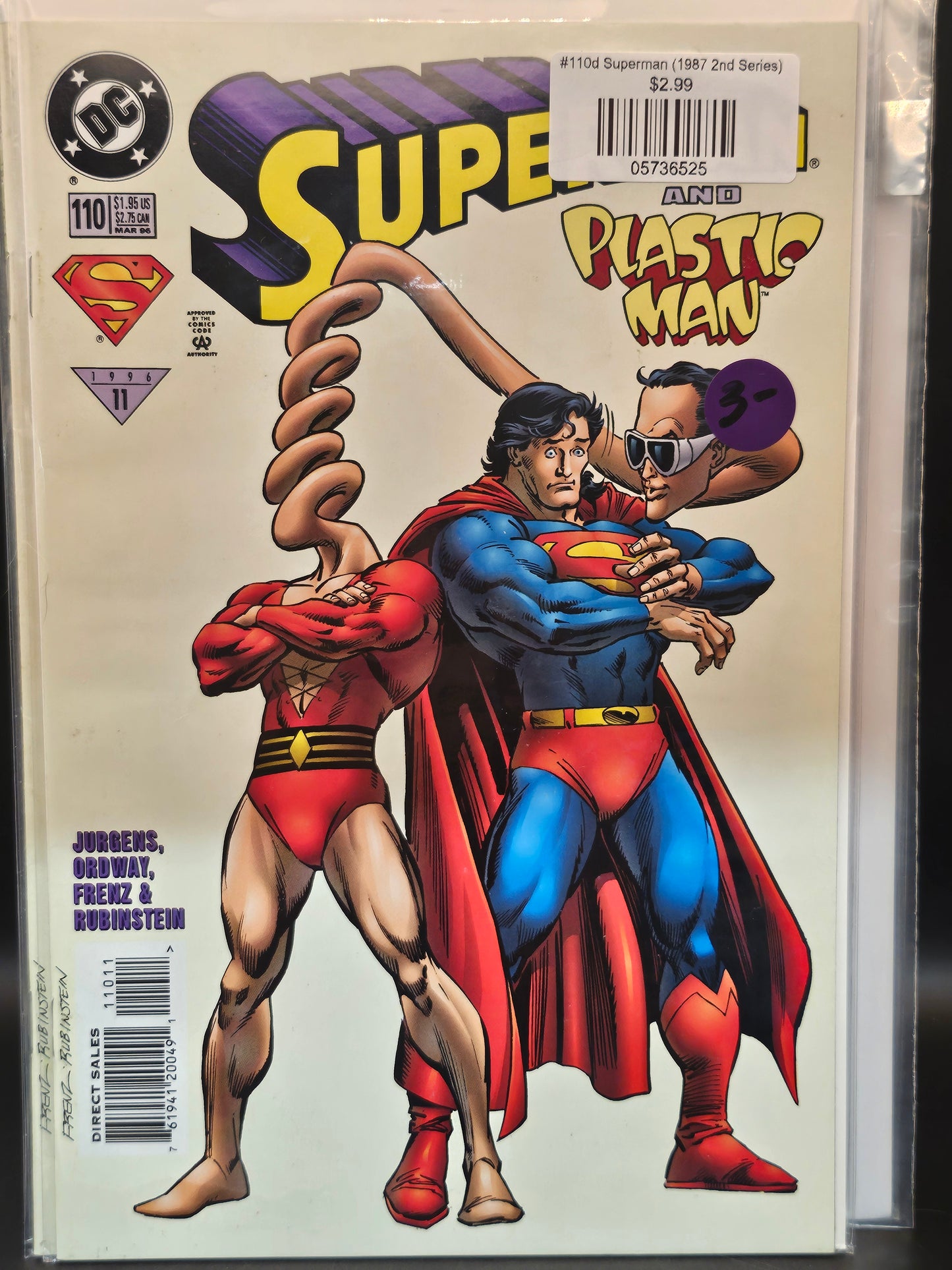 #110d Superman (1987 2nd Series)