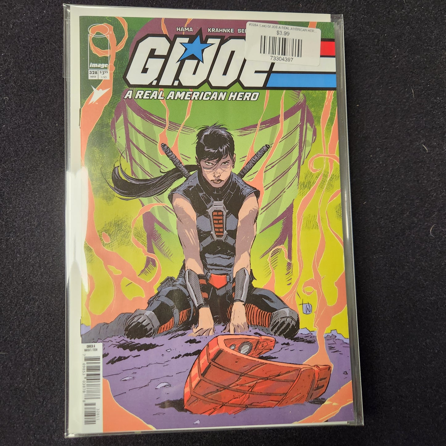 #328A (Lee) GI JOE A REAL AMERICAN HERO (LEE WEEKS & DAVE STEWART)