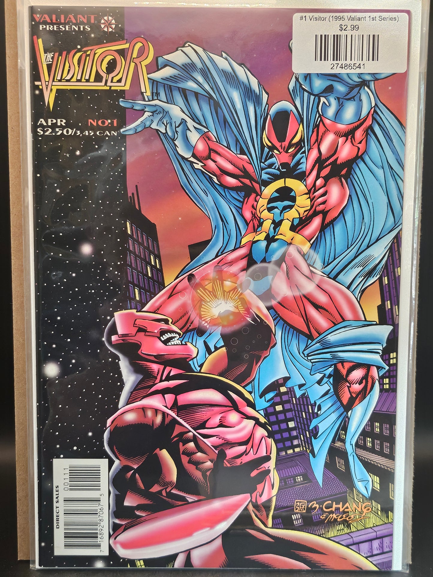 #1 Visitor (1995 Valiant 1st Series)