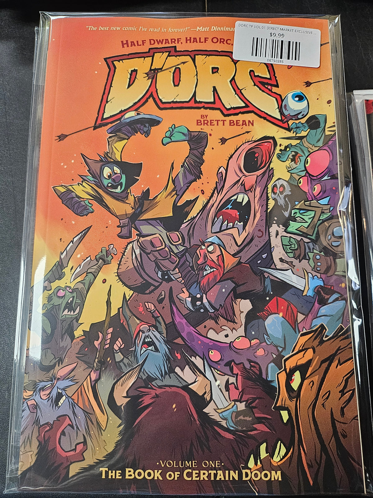 DORC TP VOL 01 DIRECT MARKET EXCLUSIVE BRETT BEAN CVR