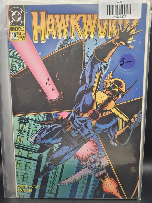 #18 Hawkworld (1990 2nd Series)