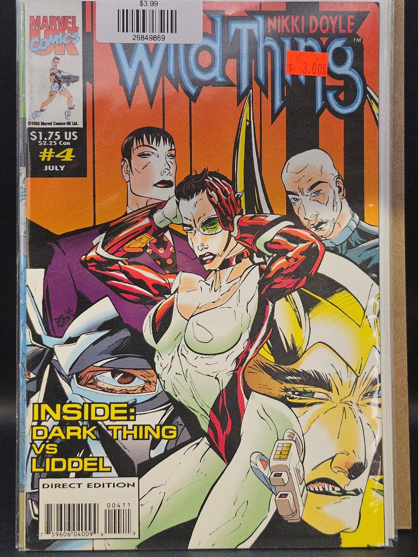 #4 Wildthing (1993 Marvel UK)