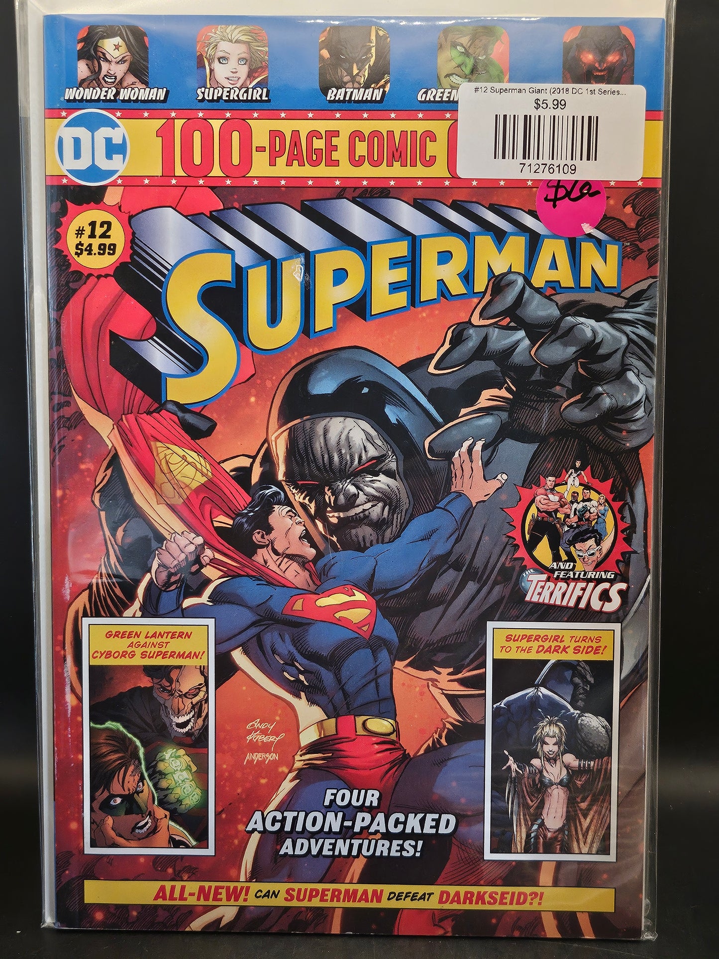#12 Superman Giant (2018 DC 1st Series) Walmart Exclusive