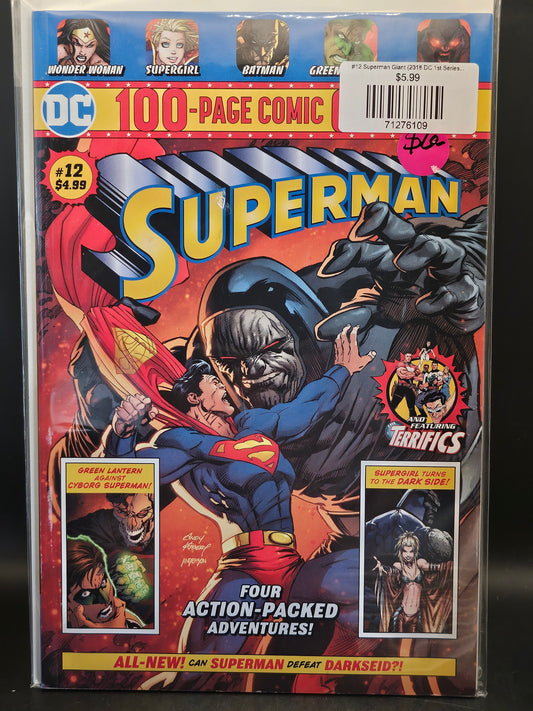 #12 Superman Giant (2018 DC 1st Series) Walmart Exclusive