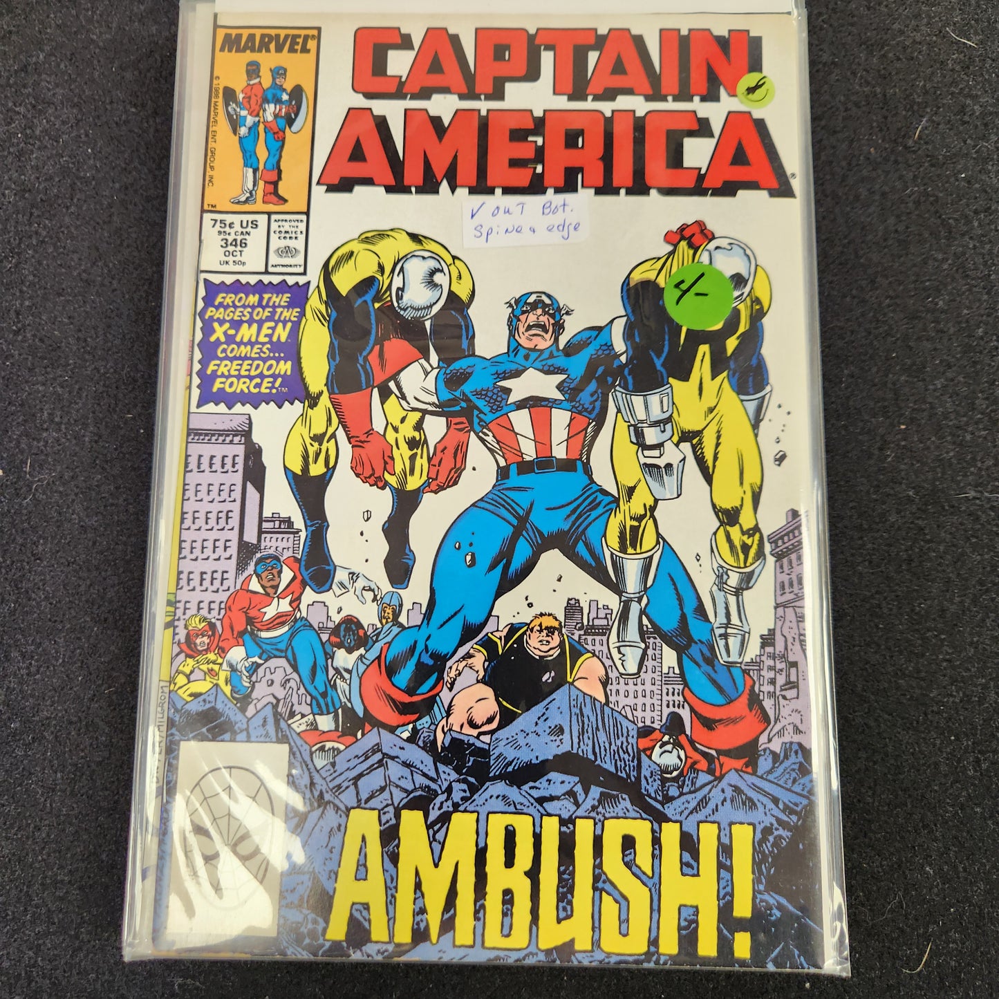 100.100 – #346 – Captain America 1988