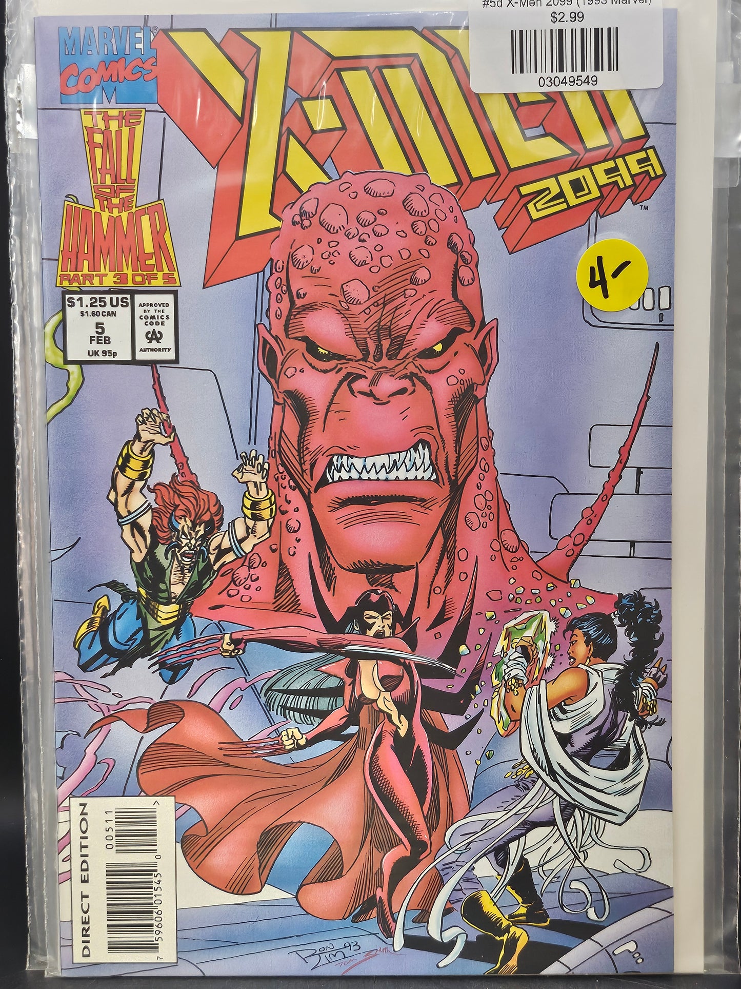 #5d X-Men 2099 (1993 Marvel)