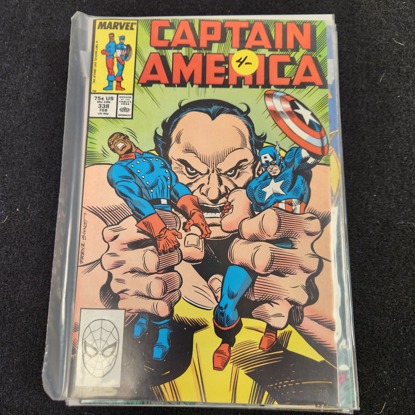 Captain America – Marvel – 1968–1996 – Volume 1 – Ongoing Series – #338