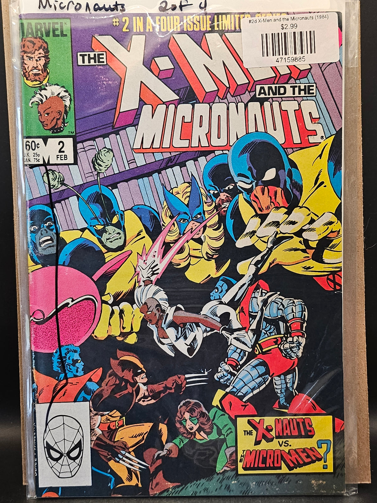 #2d X-Men and the Micronauts (1984)