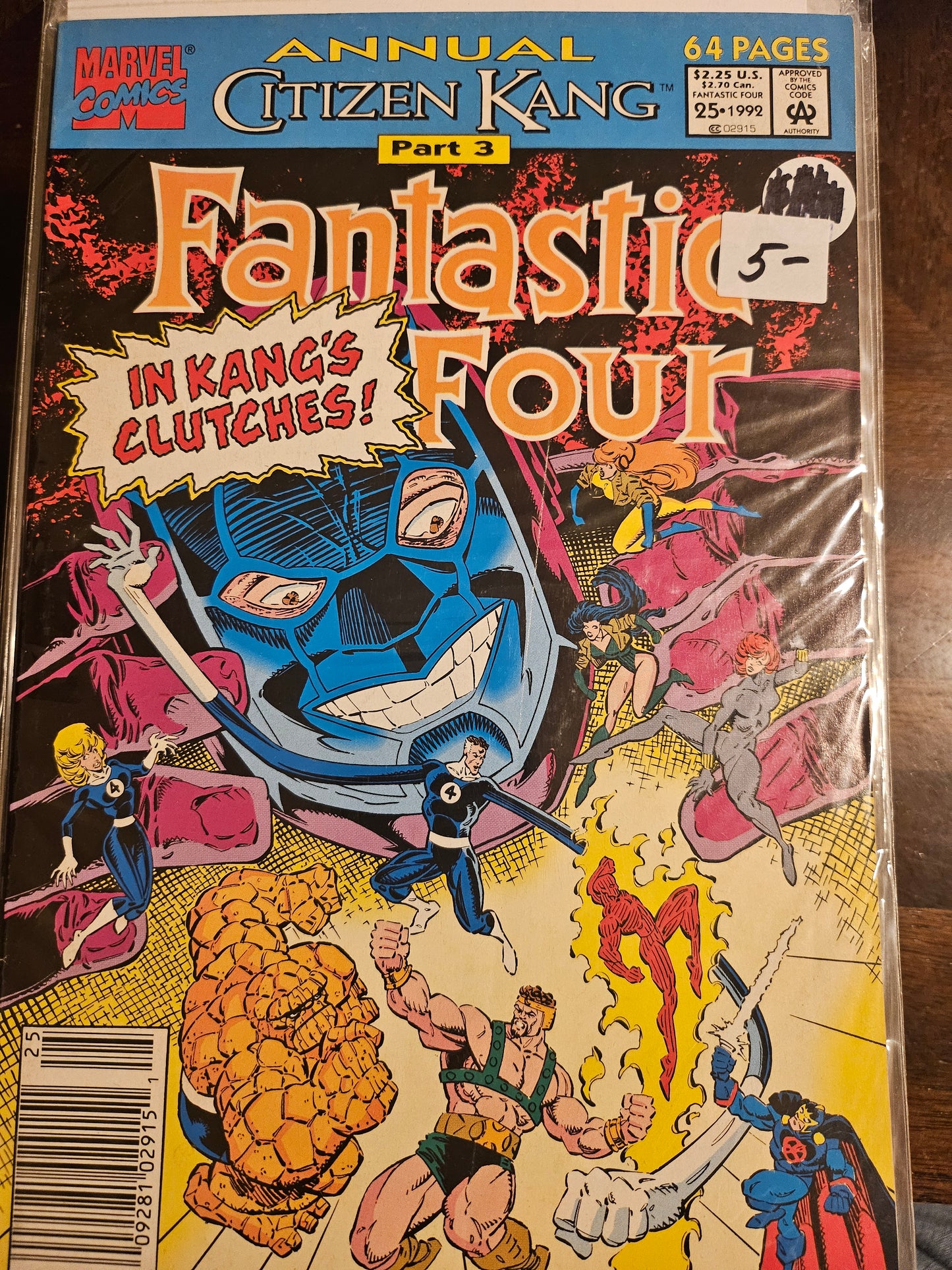 100.5 Fantastic Four – #25 – Annual (1961–1995)