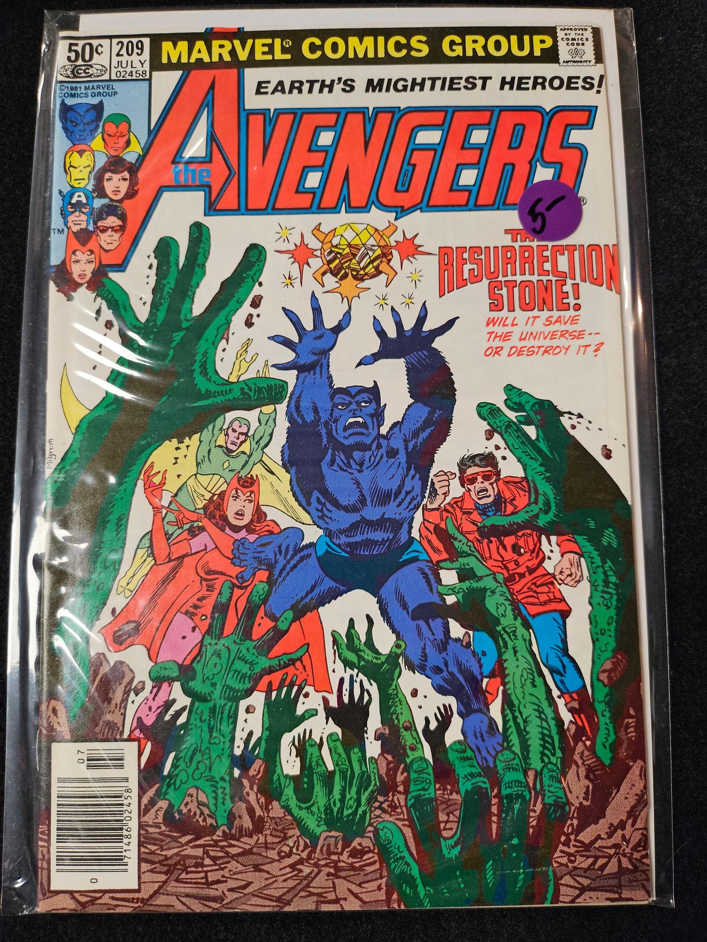 Avengers – Marvel Comics – (1963–1999) – Volume 1 – #209