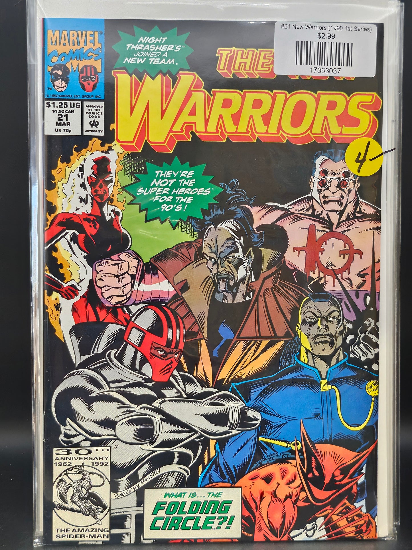 #21 New Warriors (1990 1st Series)