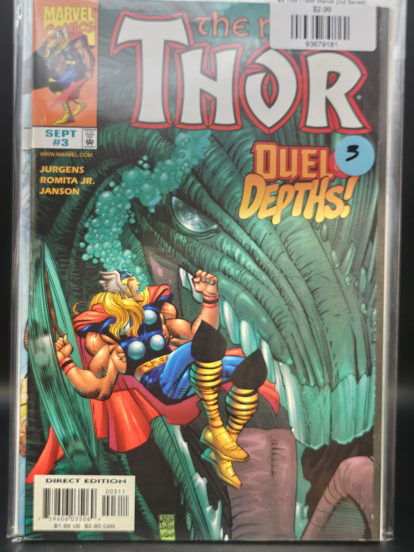 #3 Thor (1998 Marvel 2nd Series)