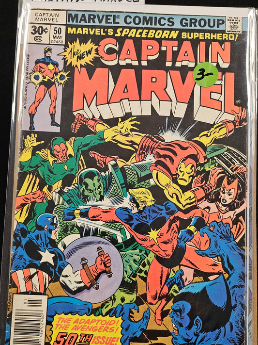 Captain Marvel – Marvel Comics – 1968–1979 – Volume 1 – #50