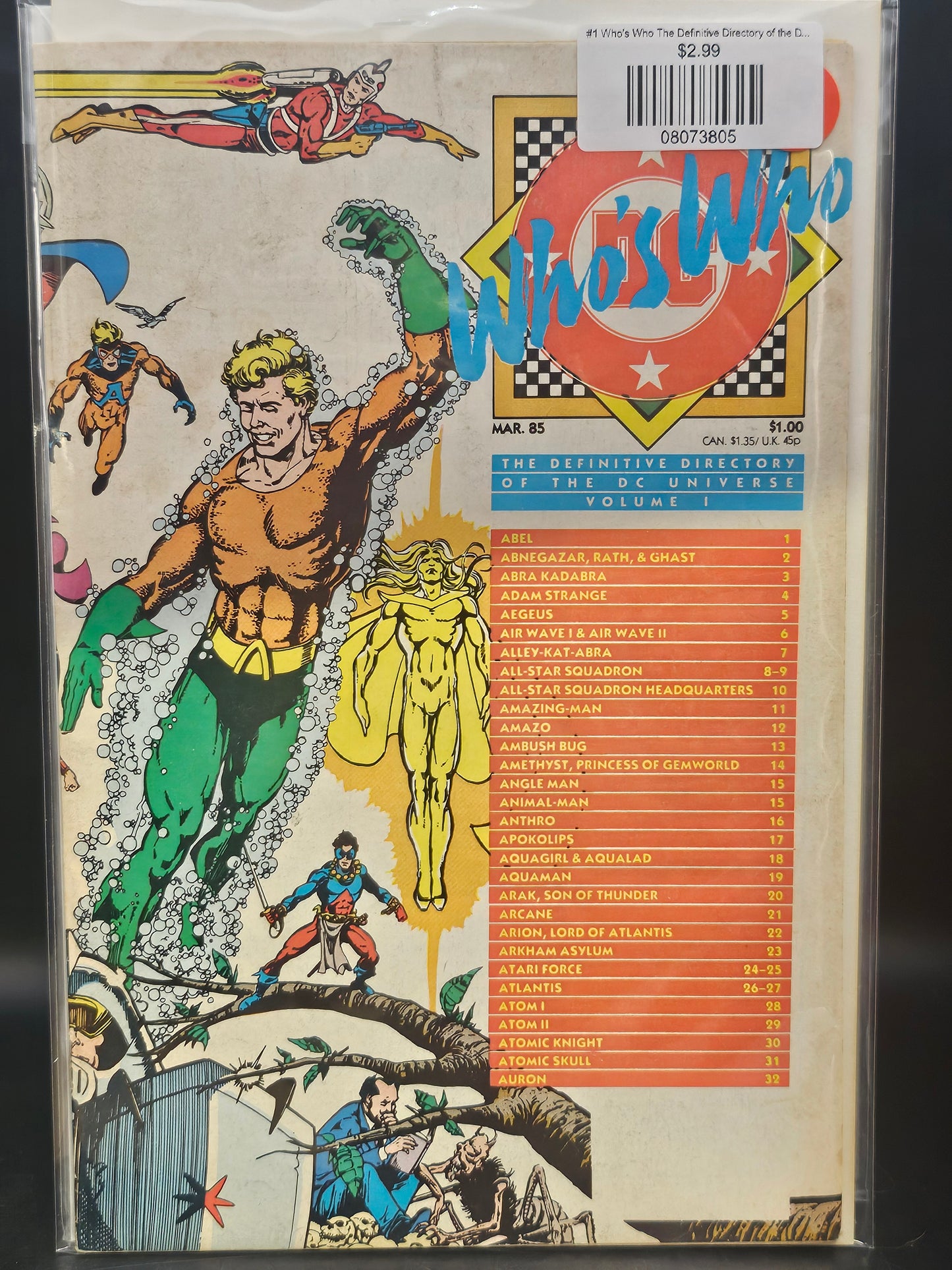 #1 Who's Who The Definitive Directory of the DC Universe (1985)