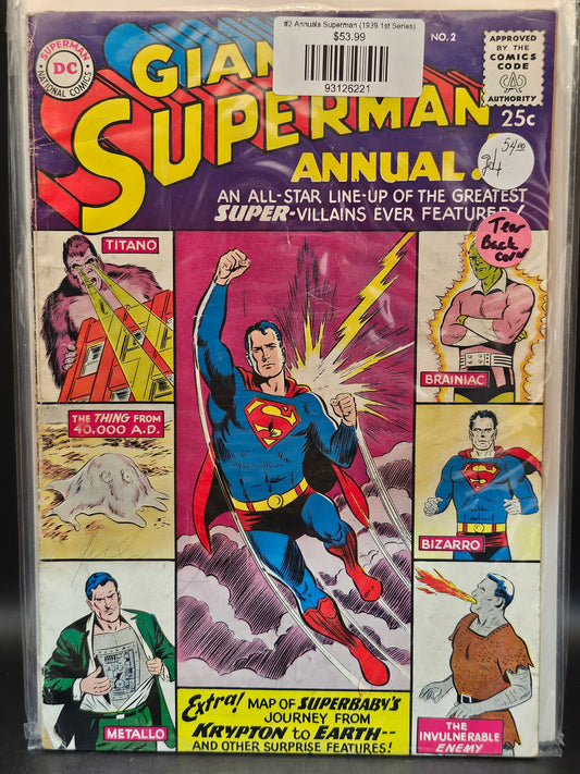 #2 Annuals Superman (1939 1st Series)