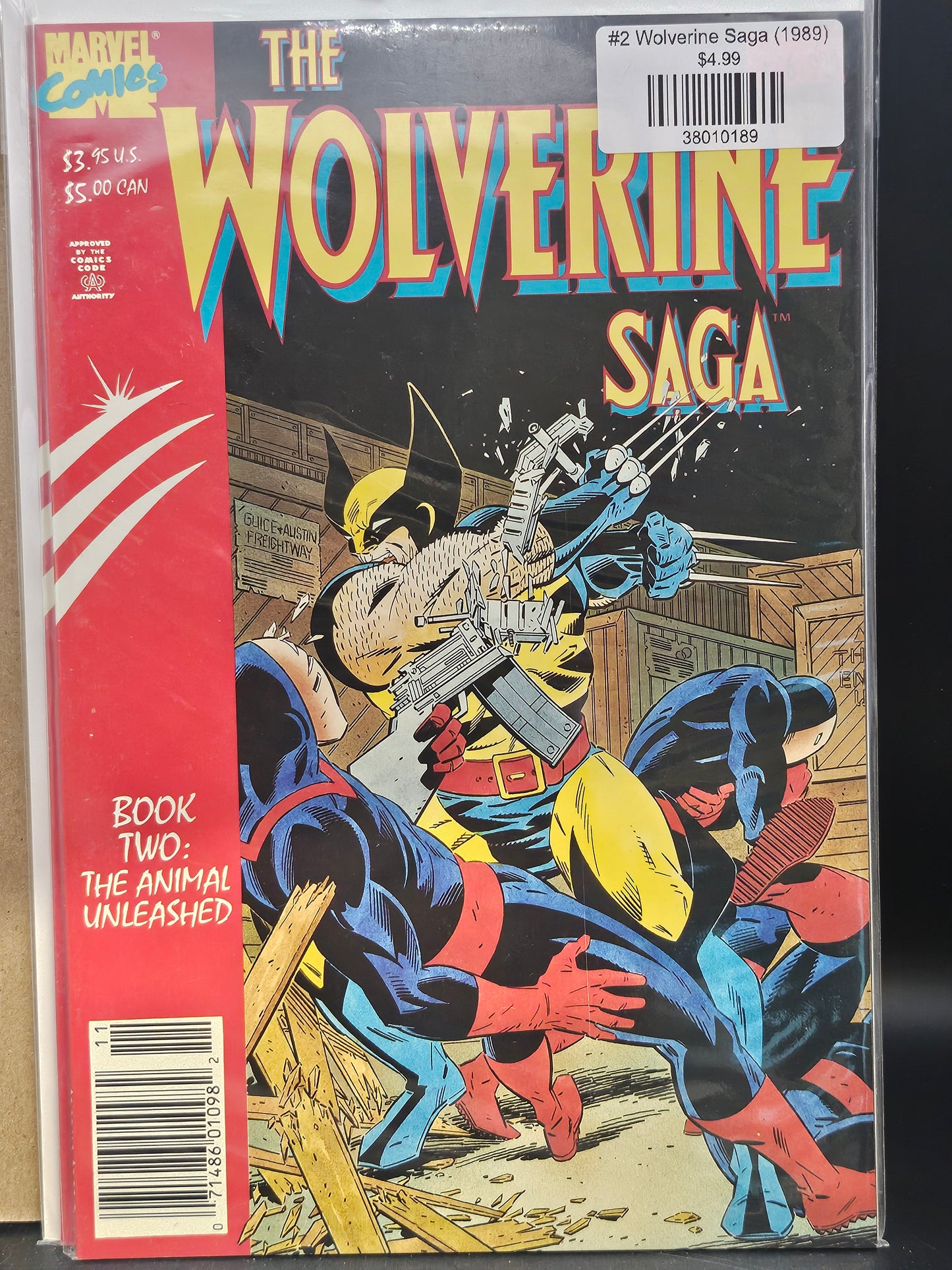 #2 Wolverine Saga (1989)