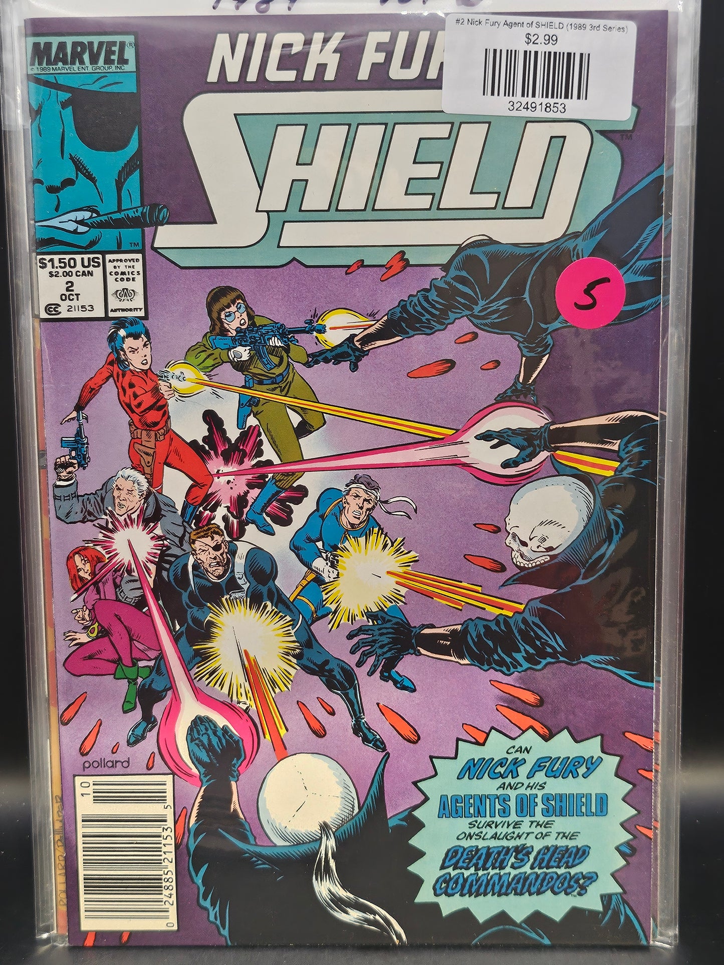 #2 Nick Fury Agent of SHIELD (1989 3rd Series)