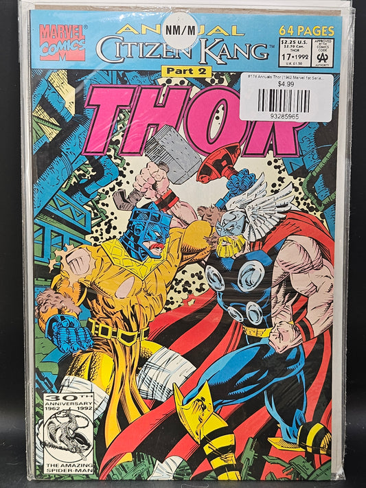 #17d Annuals Thor (1962 Marvel 1st Series Journey Into Mystery)