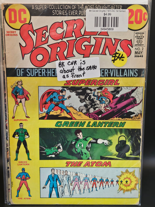 #2 Secret Origins (1973 DC 1st Series)